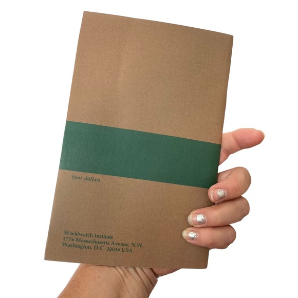 Worldwatch Paper Lot Vintage 80s Ecology Energy Global Warming Environment - Picture 3 of 5